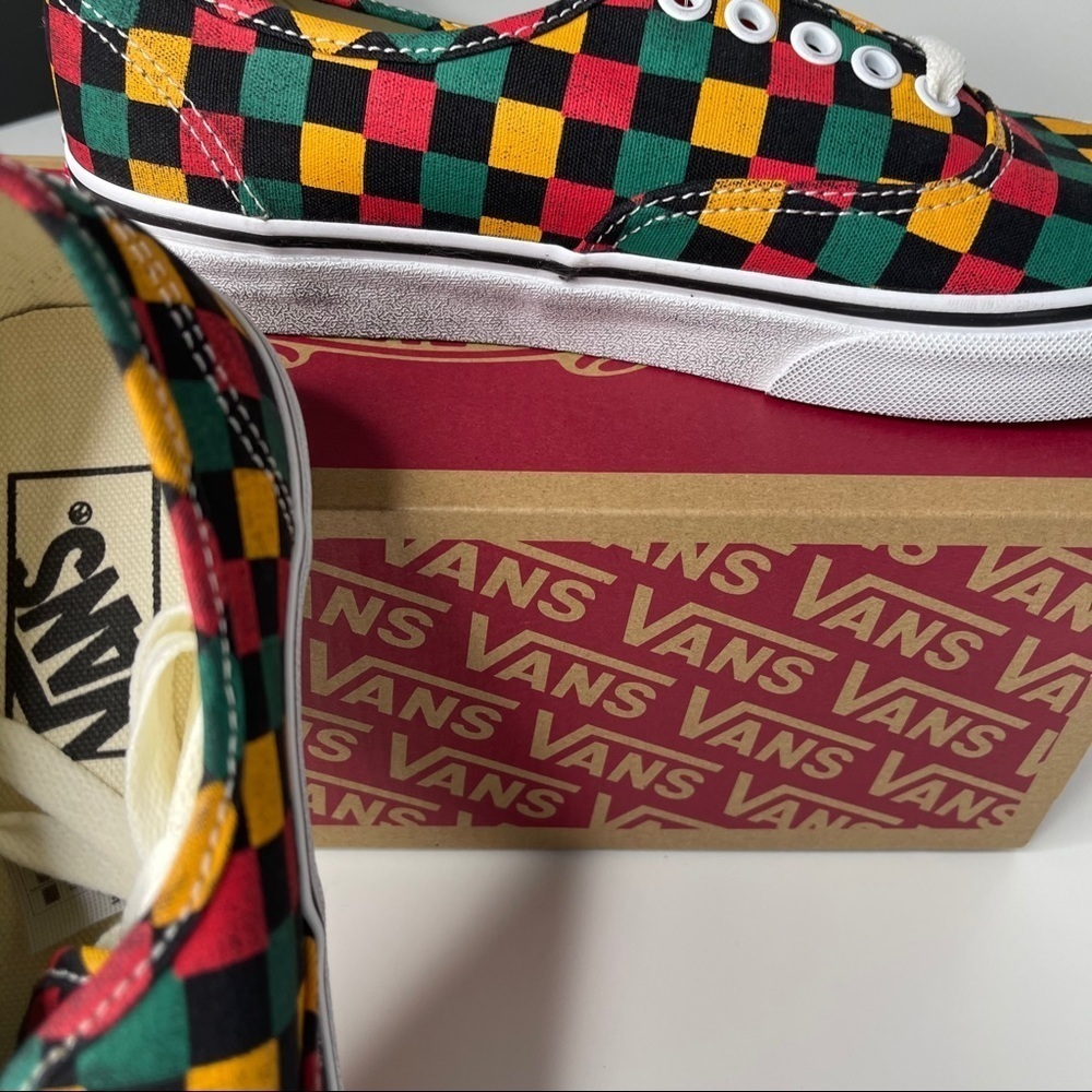 VANS Authentic 'Washed - Multi Checker - Picture 7 of 11